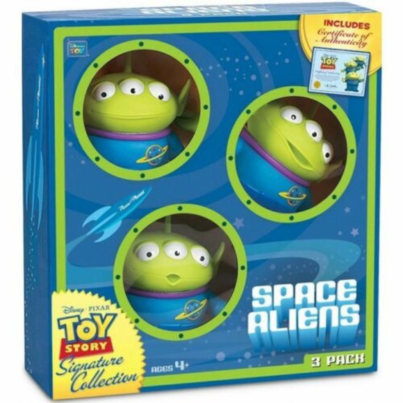 Toy Story Pixar Signature Collection SPACE ALIENS 3-PACK NEW
